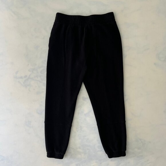 Juicy Couture Logo Black Fleece Jogger Sweatpants - Picture 2 of 7